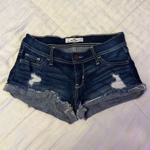 Hollister Low Rise Denim Shorts